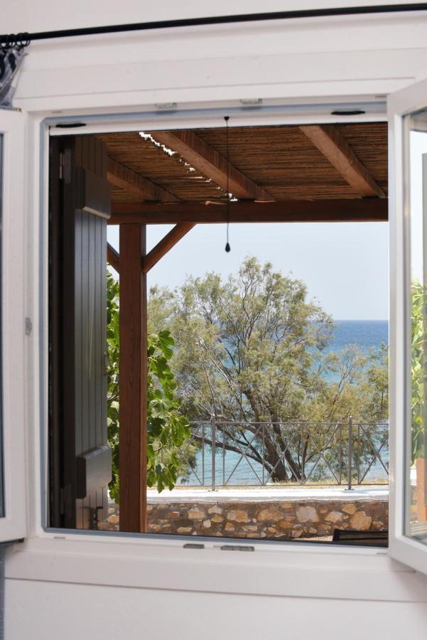Flora'S Beach And Pool Villa In Syros Liaropá 外观 照片